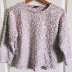Lavender Bouclé pullover